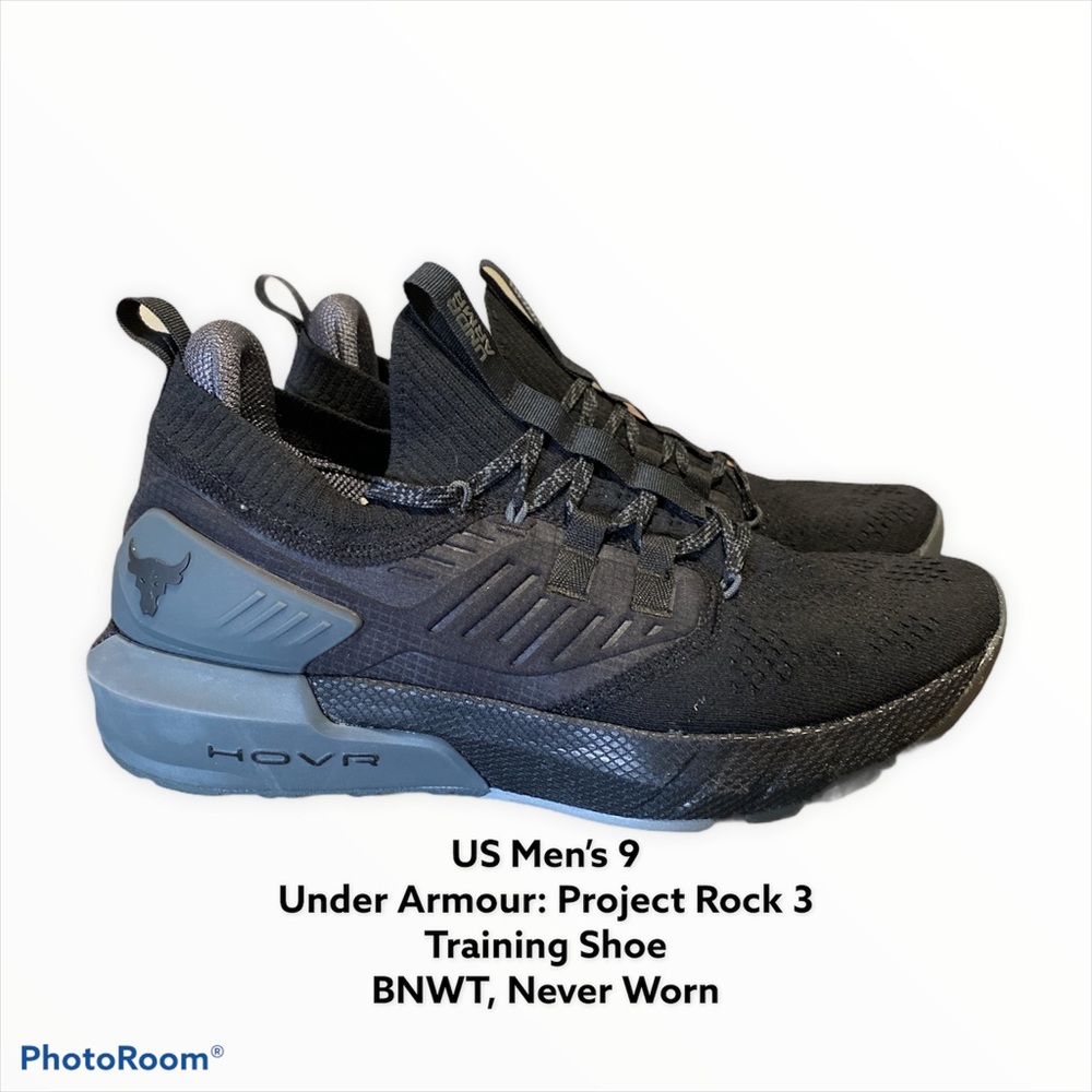 NWB Under Armour Project Rock 3 Men’s US 9